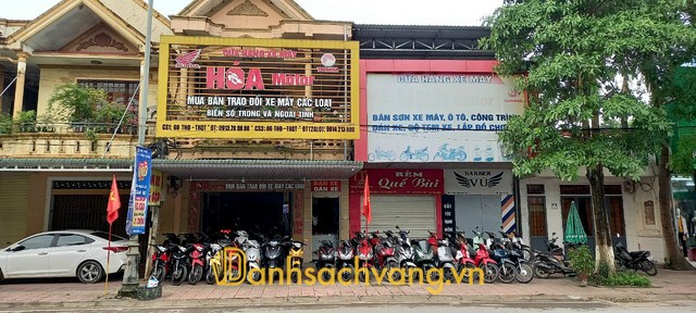 Cửa hàng xe máy Hóa Motor tại Quảng Trị