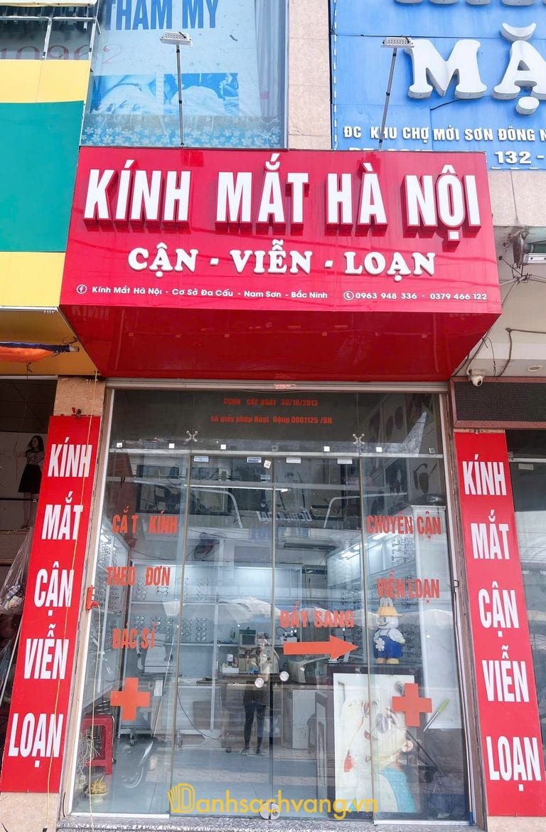 Kính Mắt Hà Nội - địa chỉ cắt kính cận ở Bắc Ninh