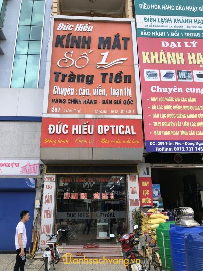 Kính Mắt Đồng Hồ Đức Hiếu - địa chỉ cắt kính cận ở Bắc Ninh