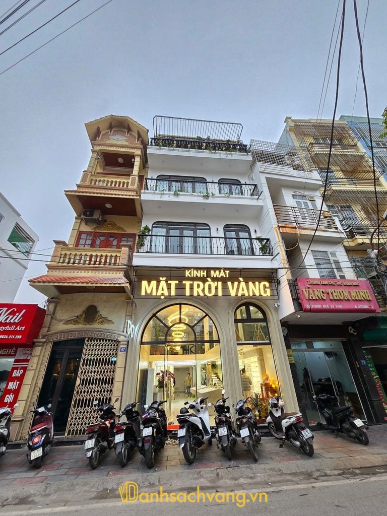 Kính Mắt Mặt Trời Vàng - địa chỉ làm kính cận ở Lê Chân Hải Phòng