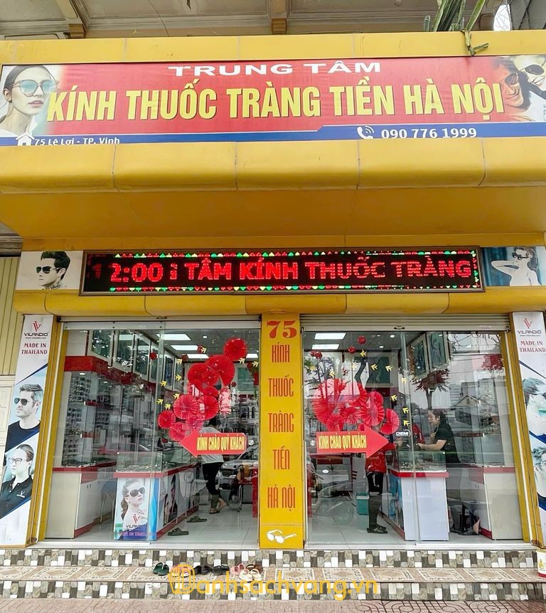 Trung Tâm Kính Thuốc Tràng Tiền - địa chỉ làm kính cận tại Thành Vinh Nghệ An