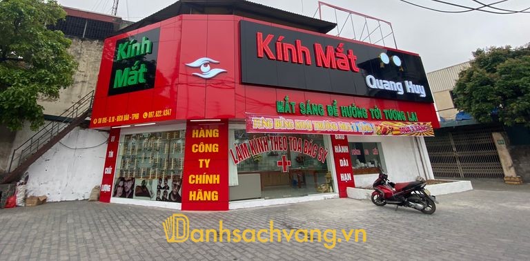 Kính Mắt Quang Huy - địa chỉ cắt kính cận tại Nguyễn Công Trứ Ninh Bình