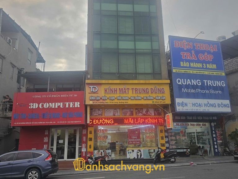 Kính Mắt Trung Dũng - địa chỉ cắt kính cận tại Việt Hưng Quảng Ninh