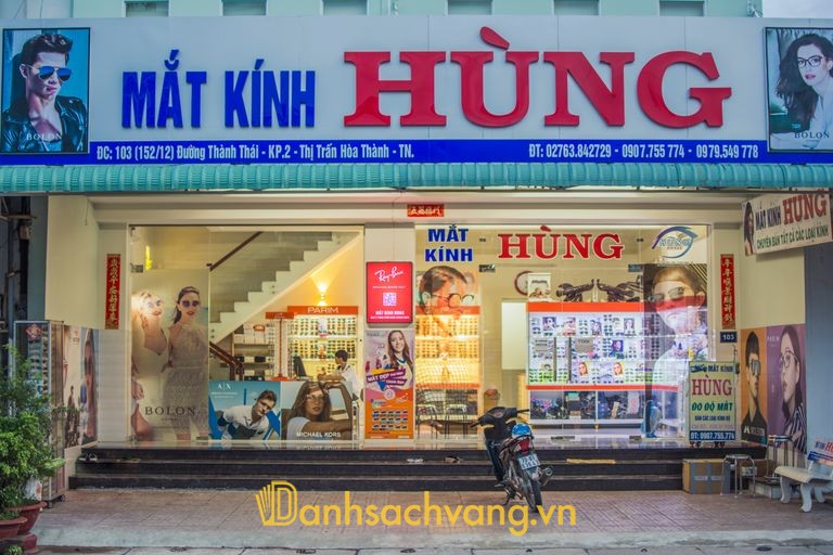 Mắt Kính Hùng - cửa hàng đo mắt và làm kính cận lâu năm tại Long Hoa Tây Ninh