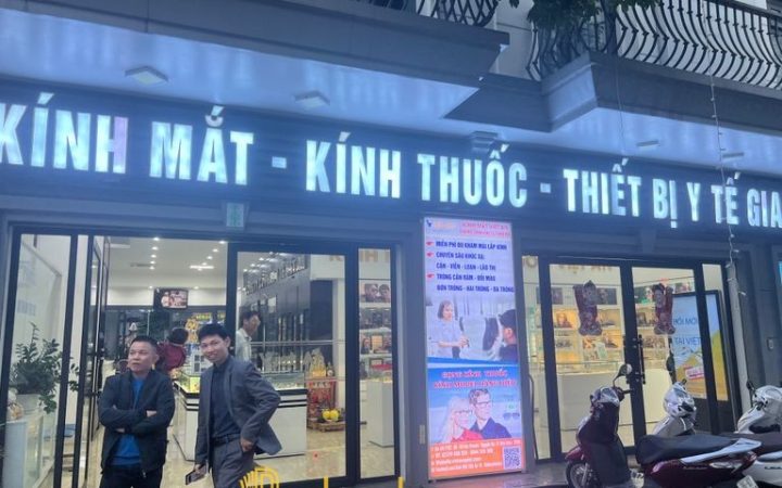 10 Địa chỉ cắt kính cận ở Thanh Hóa chất lượng, giá rẻ