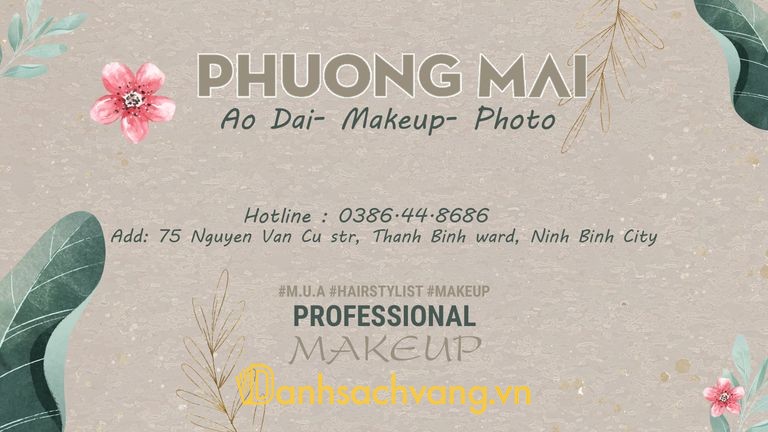 Phương Mai Makeup Academy - makeup dự tiệc ở Ninh Bình