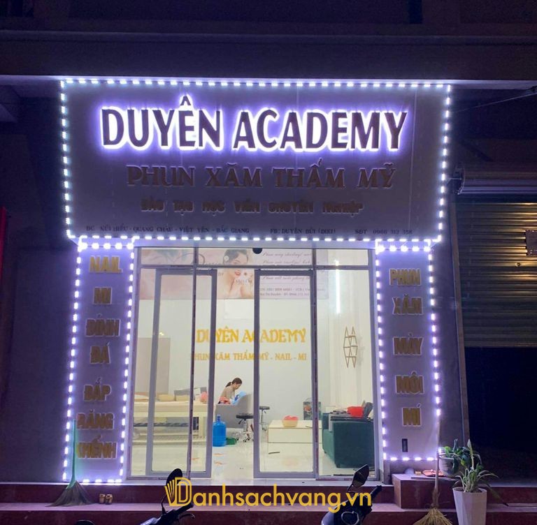 Duyên Academy - phun xăm thẩm mỹ tại Bắc Ninh