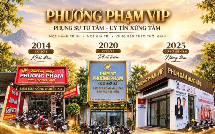 5 Địa chỉ phun xăm thẩm mỹ ở Lào Cai đẹp, đáng tin cậy