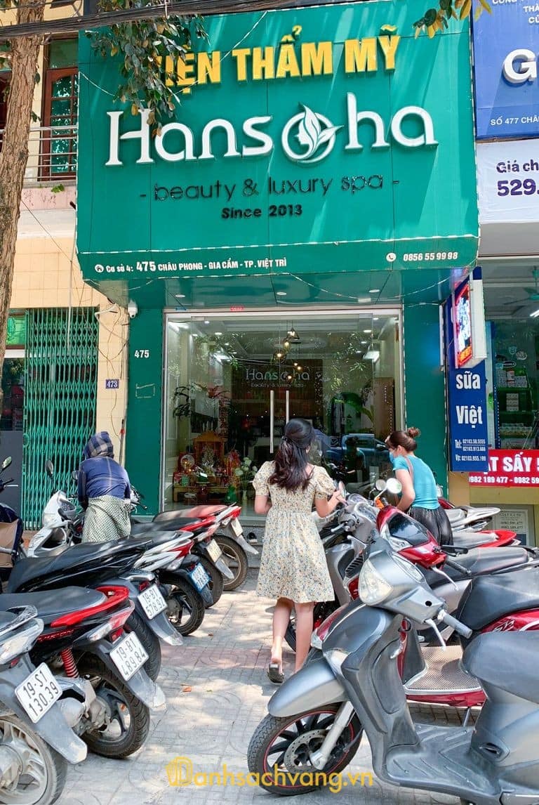 Viện Thẩm Mỹ Hansoha Việt Trì Phú Thọ