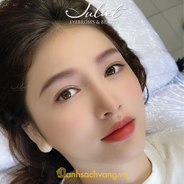 Juliet Eyebrows Beauty phun xăm chân mày môi tại Quảng Ninh