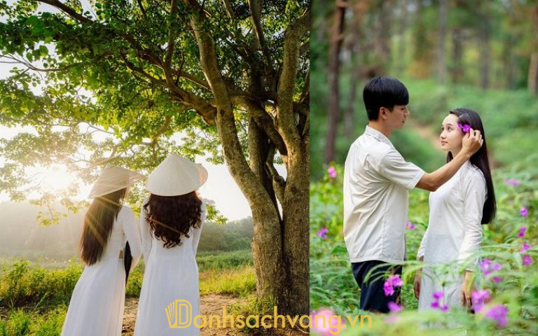 Khung cảnh lãng mạn trong bộ phim Mắt Biếc