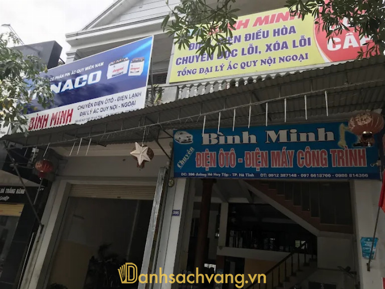 Garage Ô Tô - Ắc Quy Bình Minh Hà Tĩnh