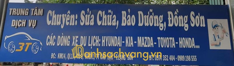 Trung Tâm Dịch Vụ Ô Tô 3T - Quốc lộ 1A Lạng Sơn