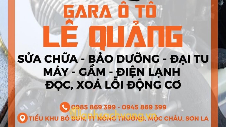 Gara Sửa Ô Tô Lê Quảng - Bó Bun, Vân Sơn