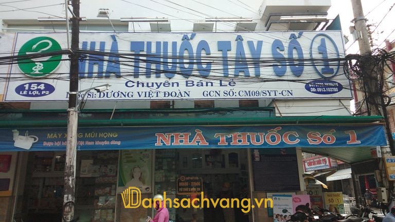 Nhà Thuốc Tây Số 1 tại 09 Lý Thái Tôn Cà Mau