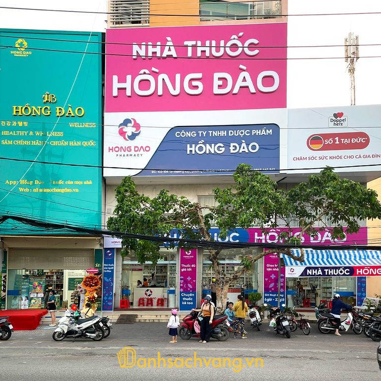 Nhà Thuốc Tây Hồng Đào tại 102-104 Lý Thường Kiệt Cà Mau