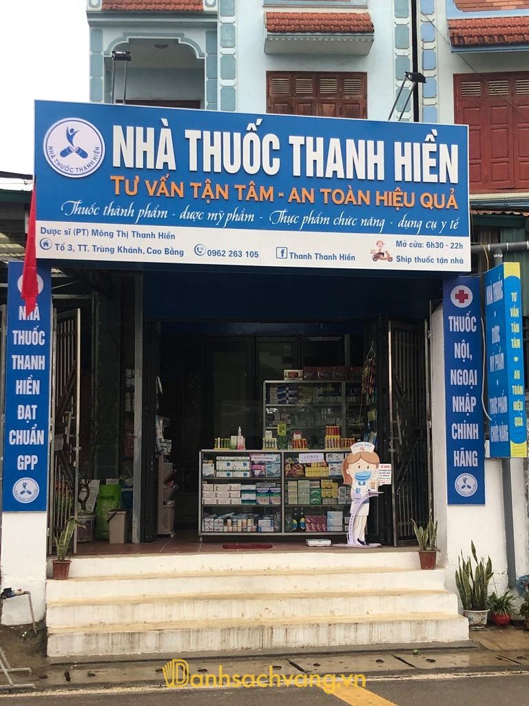 Nhà Thuốc Thanh Hiền - hiệu thuốc tây ở Cao Bằng