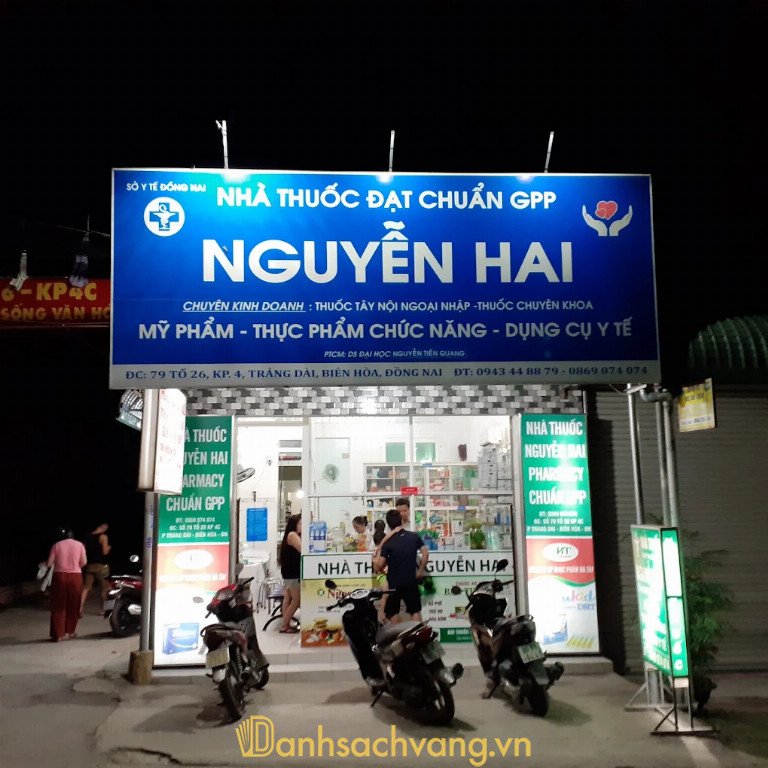 Nhà thuốc Nguyễn Hai tại Trảng Dài Đồng Nai