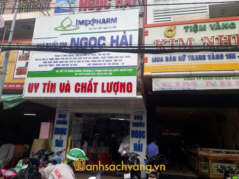 Nhà Thuốc Tây Ngọc Hải tại Cao Lãnh Đồng Tháp