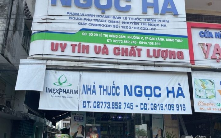 8 Hiệu thuốc tây ở Đồng Tháp nổi tiếng, tư vấn tận tình