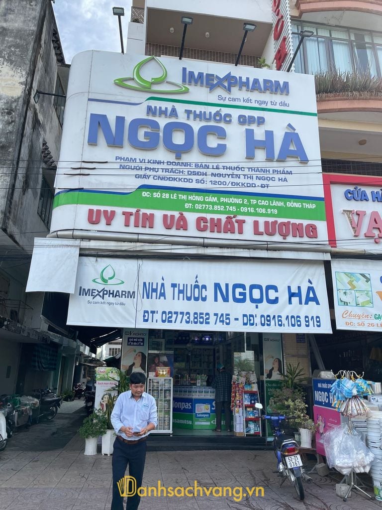Nhà Thuốc Tây Ngọc Hà - hiệu thuốc tây tại Cao Lãnh Đồng Tháp