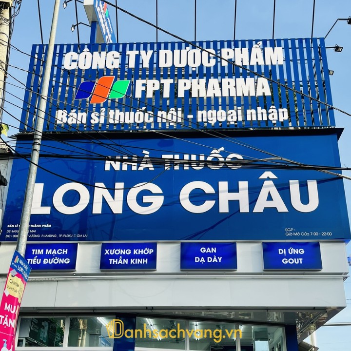 Nhà Thuốc FPT Long Châu - hiệu thuốc tây ở Gia Lai