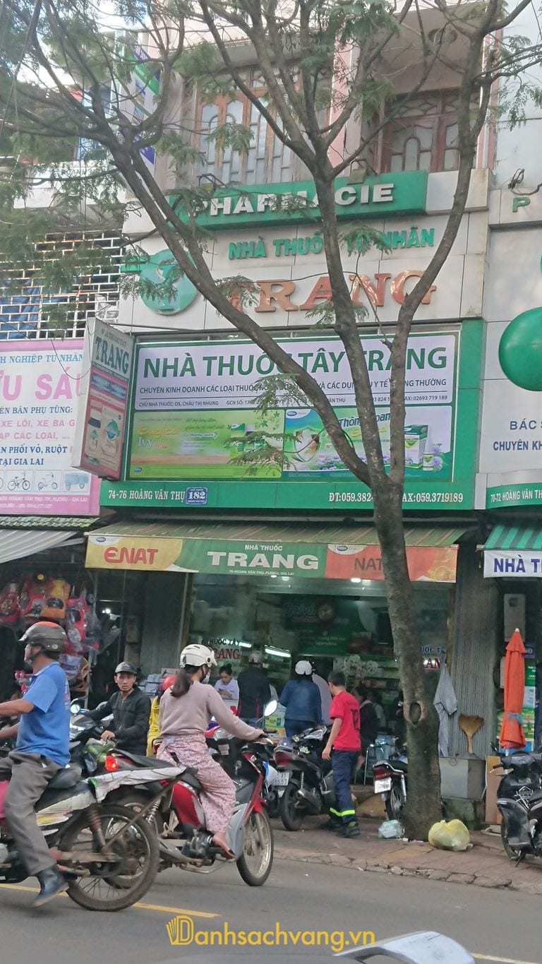Nhà thuốc Trang - hiệu thuốc tây ở Gia Lai
