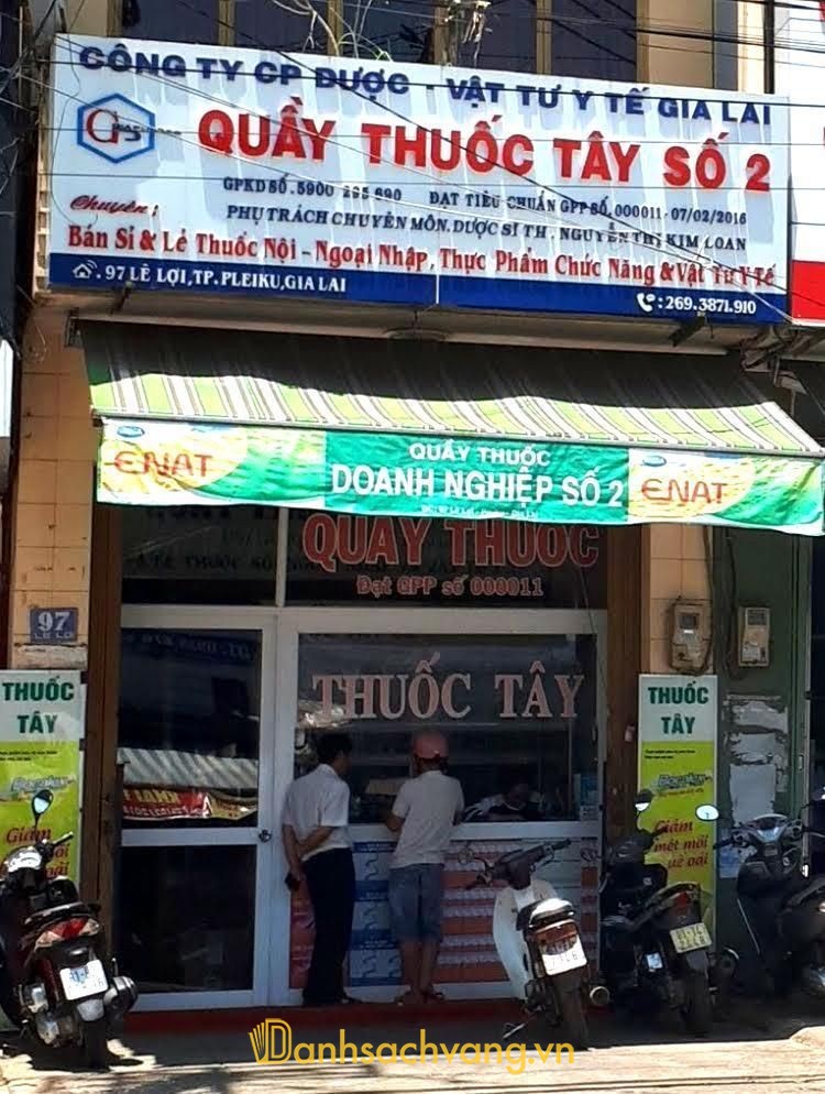 Quầy Thuốc Tây Số 2 tại Gia Lai