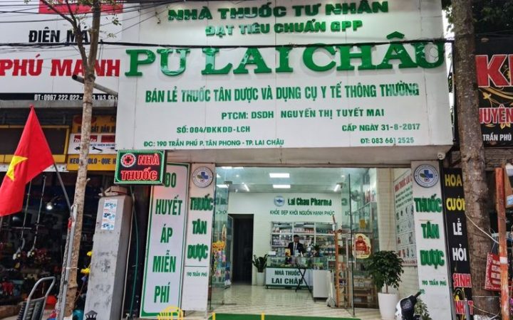 3 Hiệu thuốc tây ở Lai Châu nổi bật, nguồn gốc thuốc rõ ràng