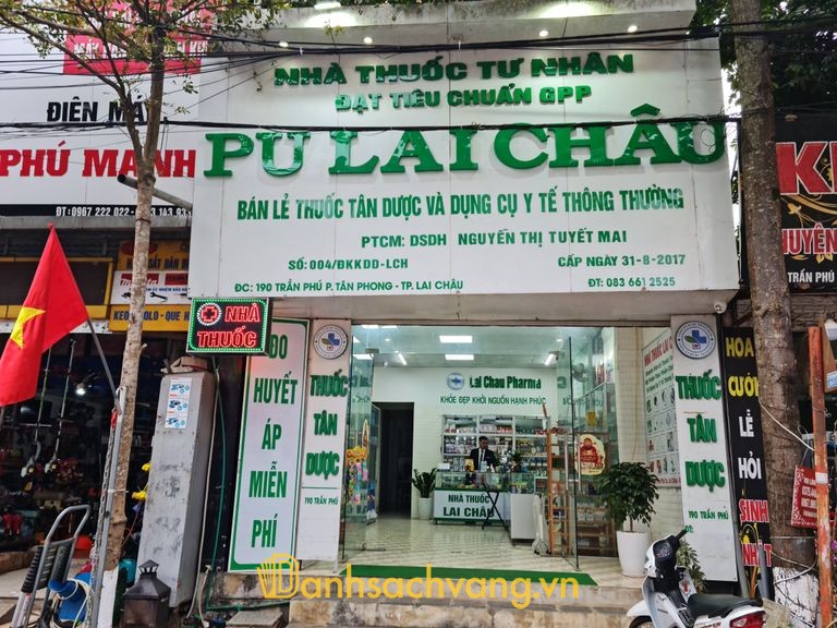 Nhà Thuốc Lai Châu tại 198 Trần Phú, Tân Phong