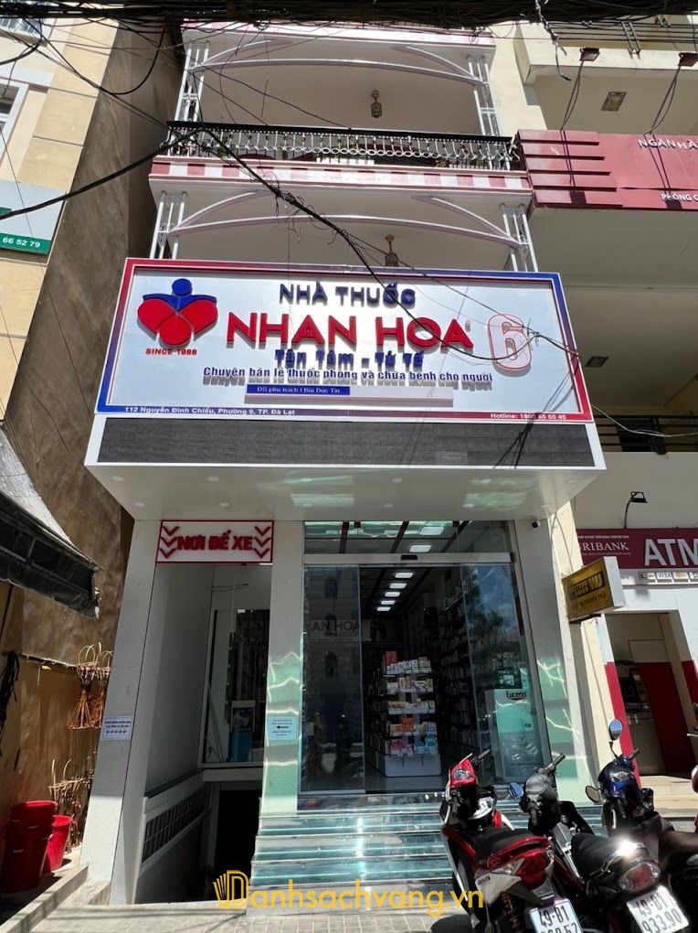 Nhà thuốc Nhân Hòa 6 tại 112 Nguyễn Đình Chiểu Lâm Đồng
