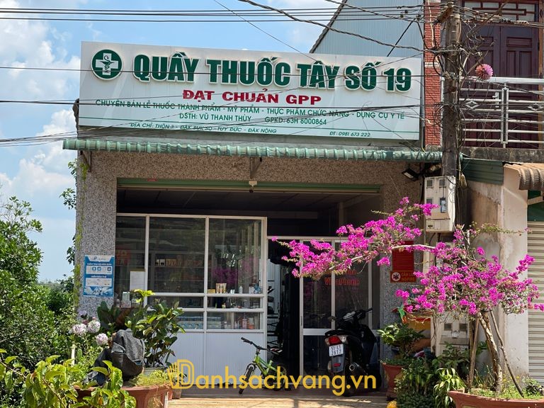 Thuốc Tây số 19 tại Tuy Đức Lâm Đồng