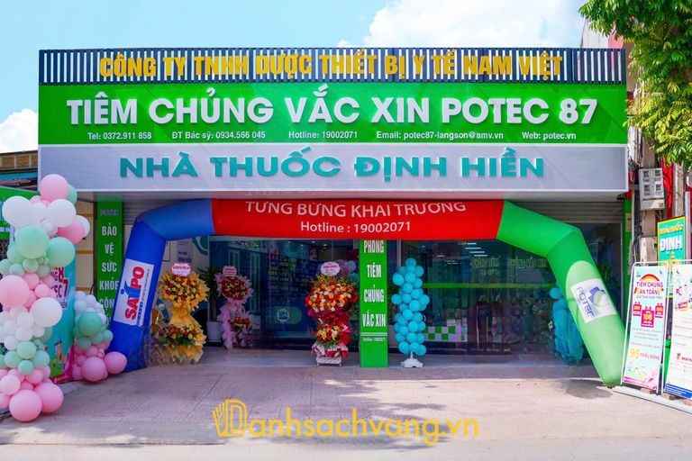 Nhà Thuốc Định Hiền - hiệu thuốc tây ở Lạng Sơn