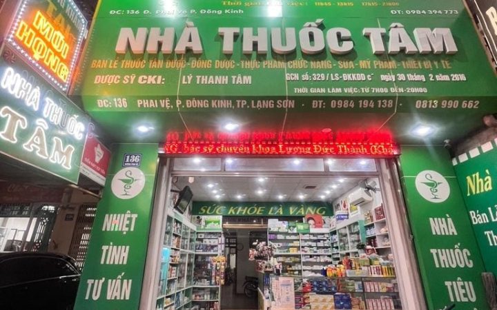 7 Hiệu thuốc tây ở Lạng Sơn nổi tiếng, tư vấn nhiệt tình