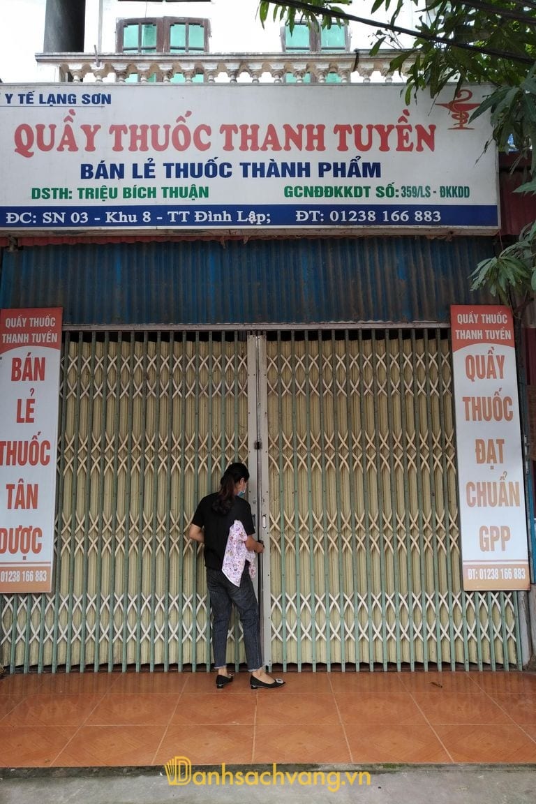 Quầy Thuốc Thanh Tuyền tại Đình Lập Lạng Sơn