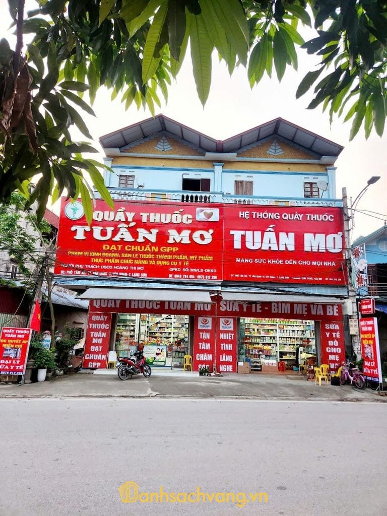 Quầy Thuốc Tuấn Mơ tại Văn Quan Lạng Sơn