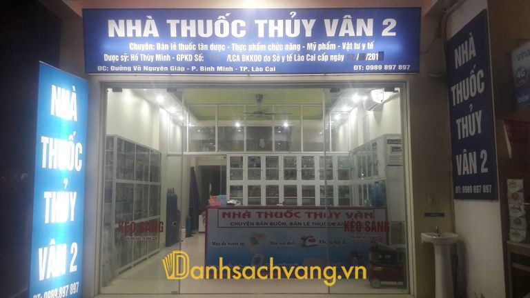 Nhà Thuốc Thủy Vân 2 ở Cam Đường Lào Cai