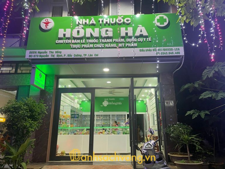 Nhà Thuốc Hồng Hà - hiệu thuốc tây ở Lào Cai