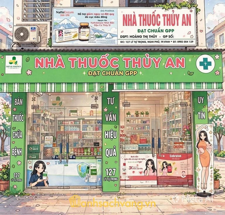 Nhà Thuốc Thủy An tại Vinh Phú Nghệ An