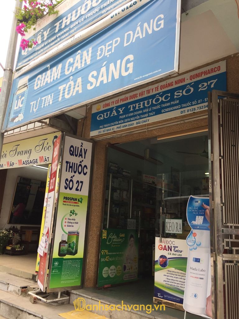 Quầy Thuốc Số 27 tại đường Anh Đào Bãi Cháy