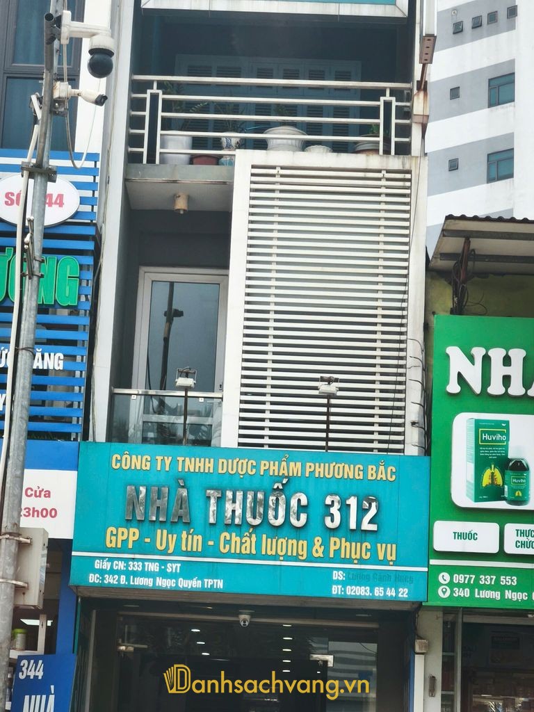 Nhà Thuốc 312 trên đường Lương Ngọc Quyến Thái Nguyên