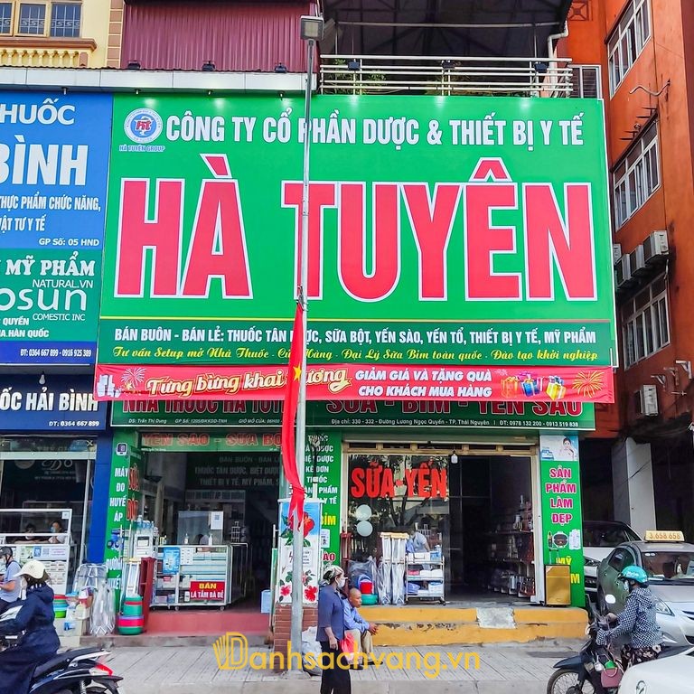 Nhà Thuốc Hà Tuyên - hiệu thuốc tây ở Thái Nguyên