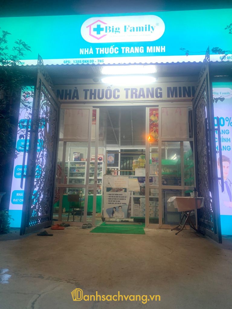 Nhà thuốc BigFamily Trang Minh tại Thái Nguyên