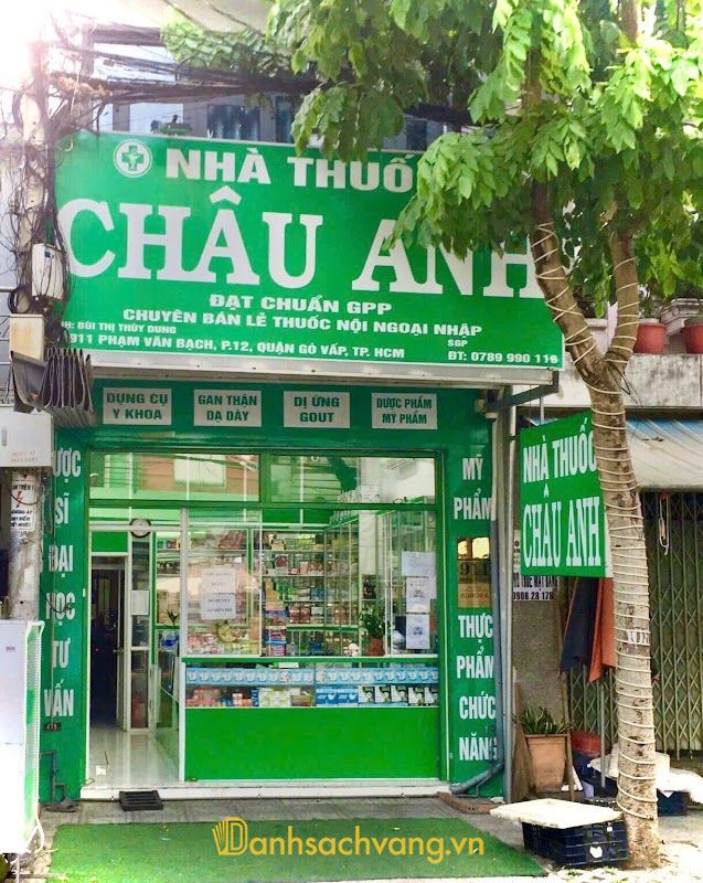 Nhà Thuốc Tây Châu Anh - hiệu thuốc tây ở TPHCM