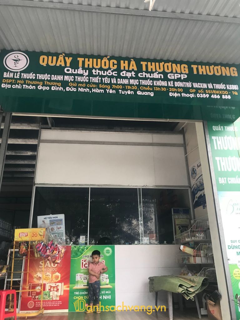 Quầy Thuốc Thương Thương tại Hàm Yên Tuyên Quang