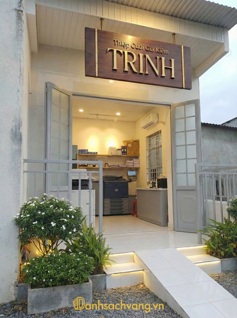 Thiệp Cưới Gia Kiệm Trinh - in thiệp cưới đẹp tại Đồng Nai