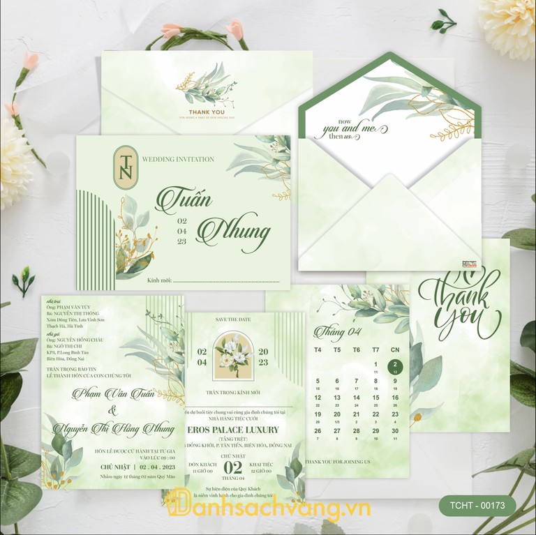 Thiệp Cưới Hữu Tín - in thiệp cưới tại Long Bình Đồng Nai