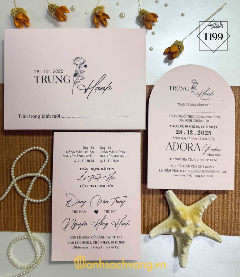 Thiệp Cưới Long Thành - địa chỉ in thiệp cưới tại Đồng Nai