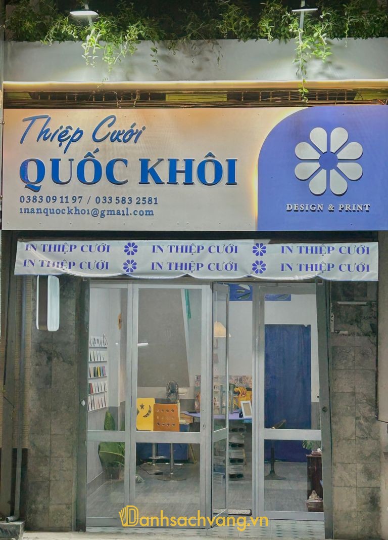 Thiệp Cưới Quốc Khôi Gò Công - in thiệp cưới ở Đồng Tháp