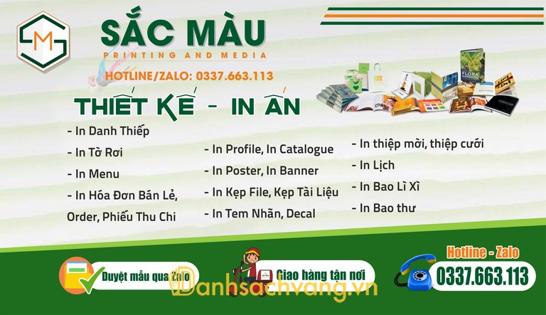 In Ấn Sắc Màu Đồng Tháp - cơ sở in ấn tại Cao Lãnh